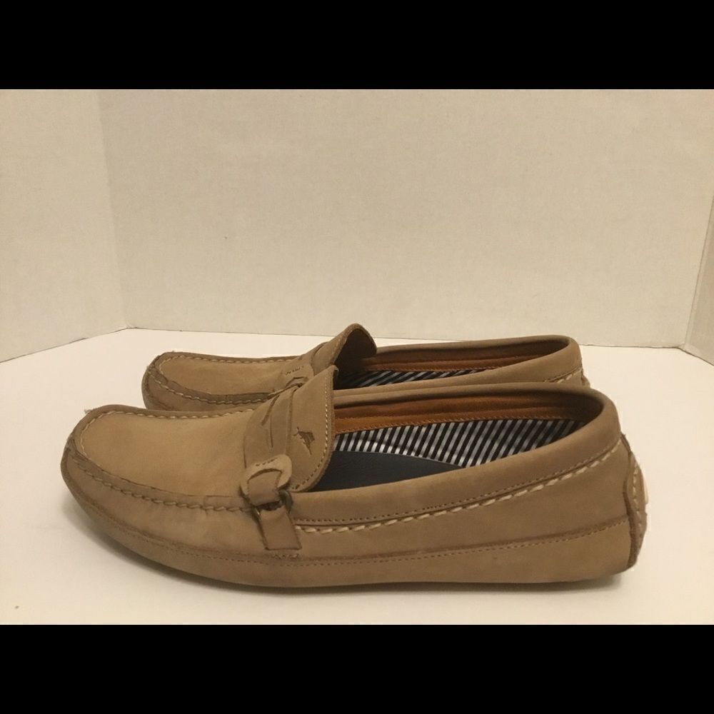 Tommy Bahama Suede Leather Loafers Mens Size 7M